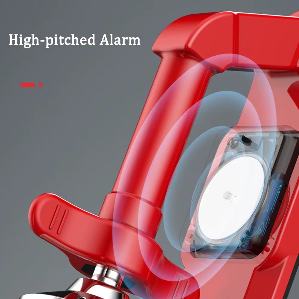 New Portable Alarm Door Stopper Battery Powered Door Lock for Women Security Protection Door Stops Anti-Theft Alarm Block System