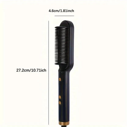 Transform Your Hair with the 2-In-1 Electric Straight Hair Comb - Effortless Styling for Smooth, Gorgeous Locks!
